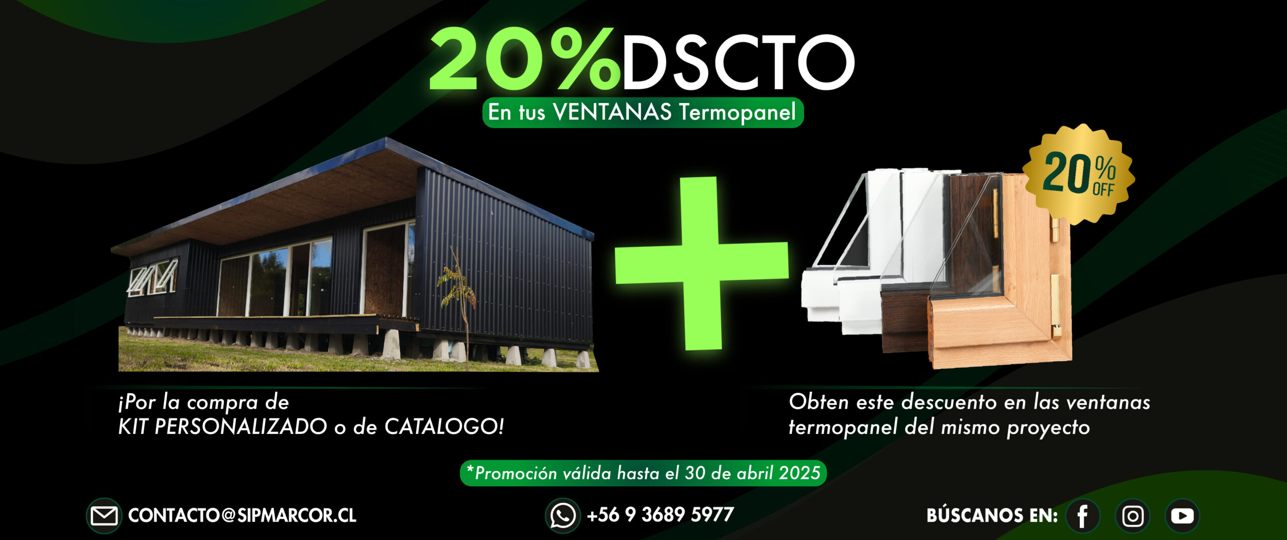 flyer 20% dcto 300ppp